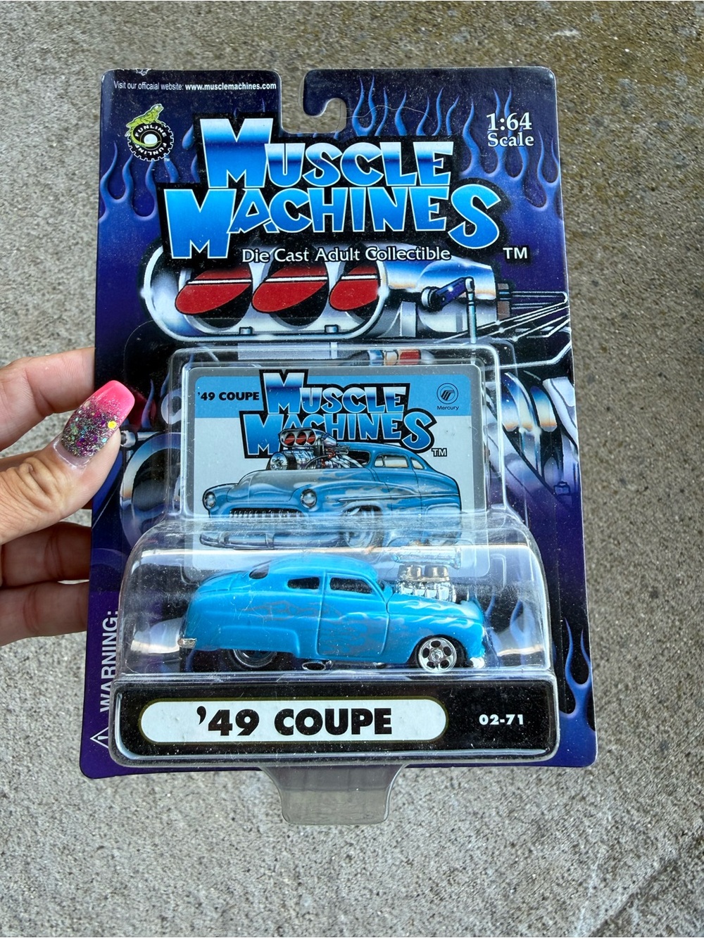'49 Coupe Die-Cast Car - Blue